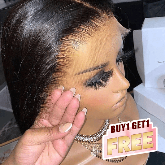 13x4 13x6 HD Brazilian Human Hair Wig Straight Straight Lace Front