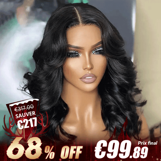 9x6 13x4 Glueless Bob Perruque Sans Colle Wear Go Cheveux Humains Body Wave