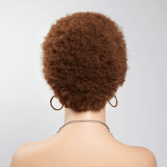 13×4 Glueless 5 Couleurs Styles Afro Bouclé Bob Perruque Sans Colle