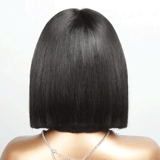 7x5 13x4 Glueless Bob Perruque Sans Colle Wear Go Cheveux Humains Lisse - SHINE HAIR