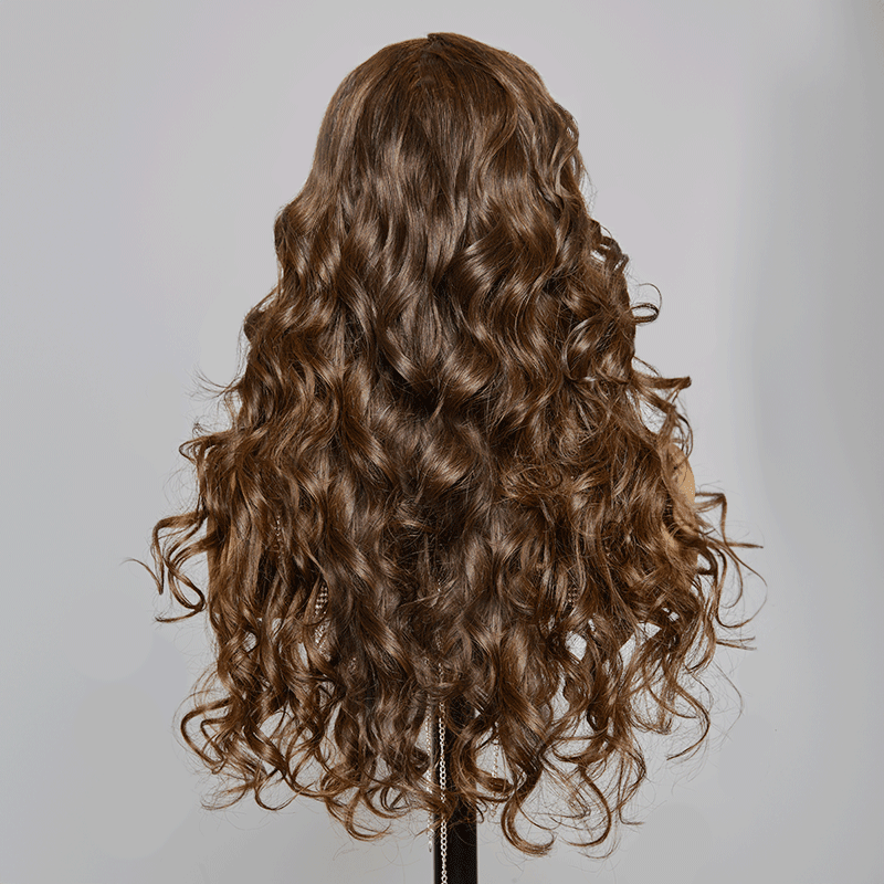 7x5 Glueless Perruque Sans Colle Couleur Brun Chocolat Body Wave Cheveux Humains - SHINE HAIR