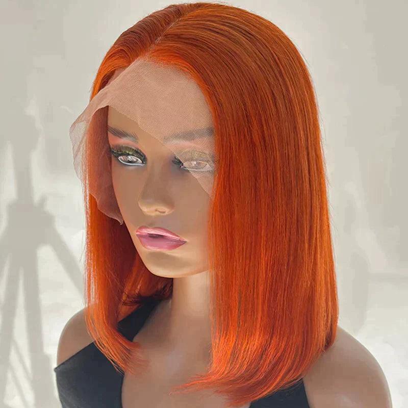 Bob Wig Color 350 straight 13x4 lace frontal